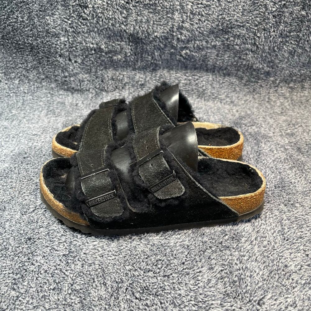 Birkenstock Arizona Wool Lined Sandals Size 4 Women’s